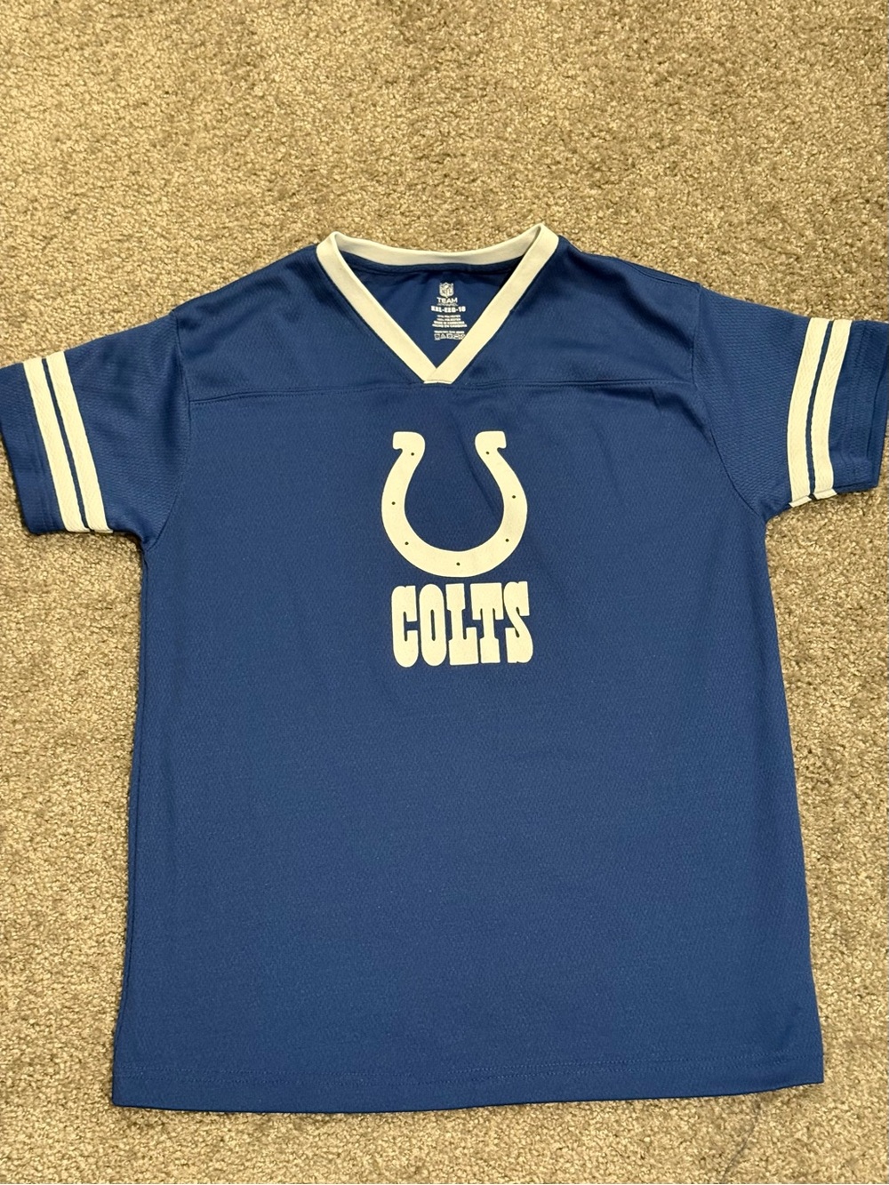 NFL Royal Blue & White Indianapolis Colts V-Neck Jersey